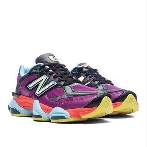 New Balance Women's Colorful Sneakers - Purple, Blue, Yellow